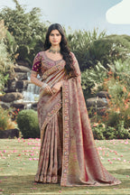Mauve Heritage Saree