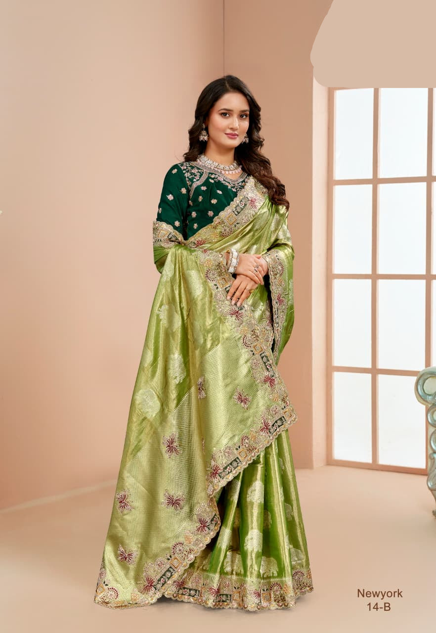 Imperial Elephant Silk Heritage Saree