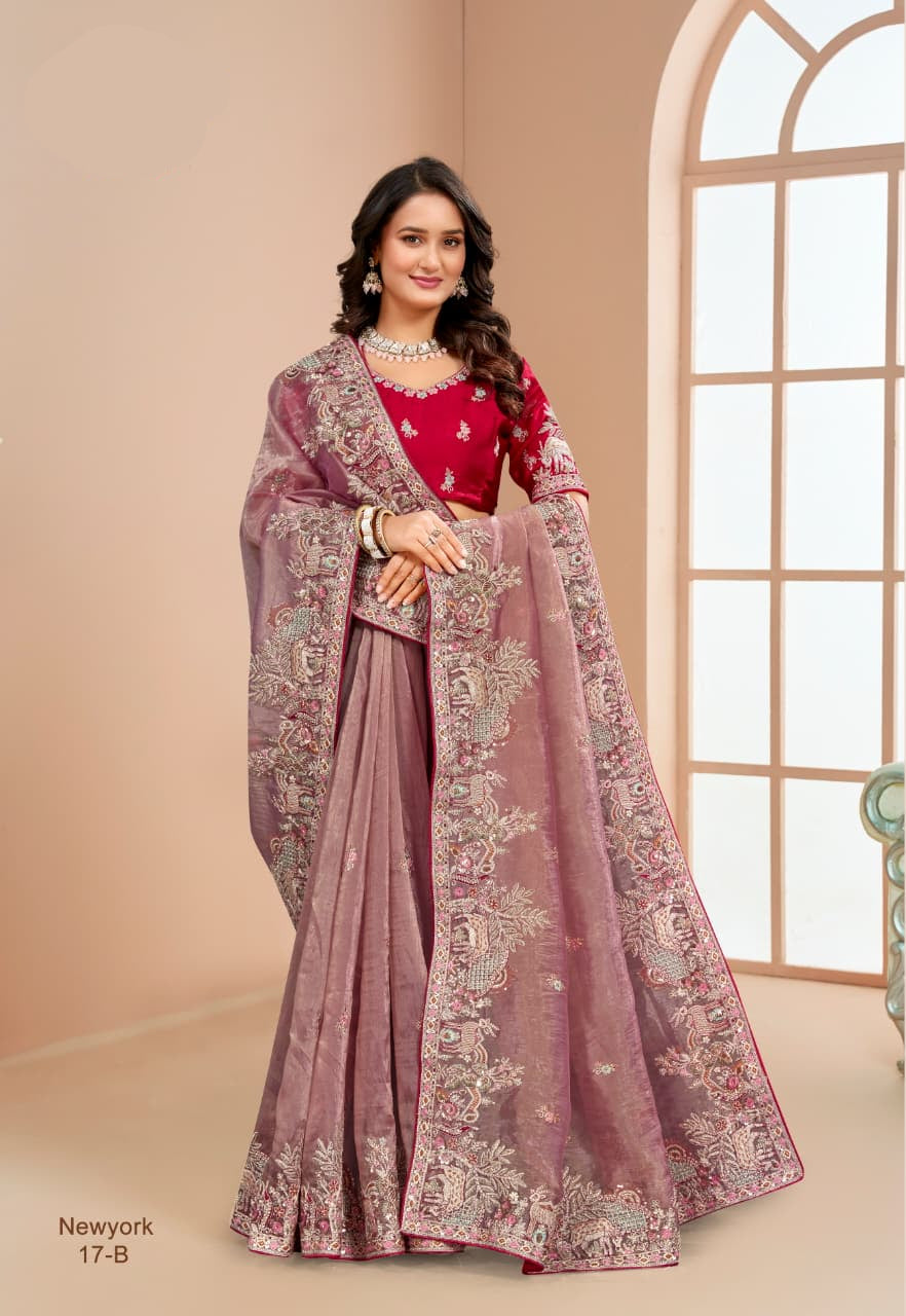 Imperial Heritage Tissue Saree Main image