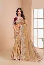 Imperial Heritage Tissue Saree