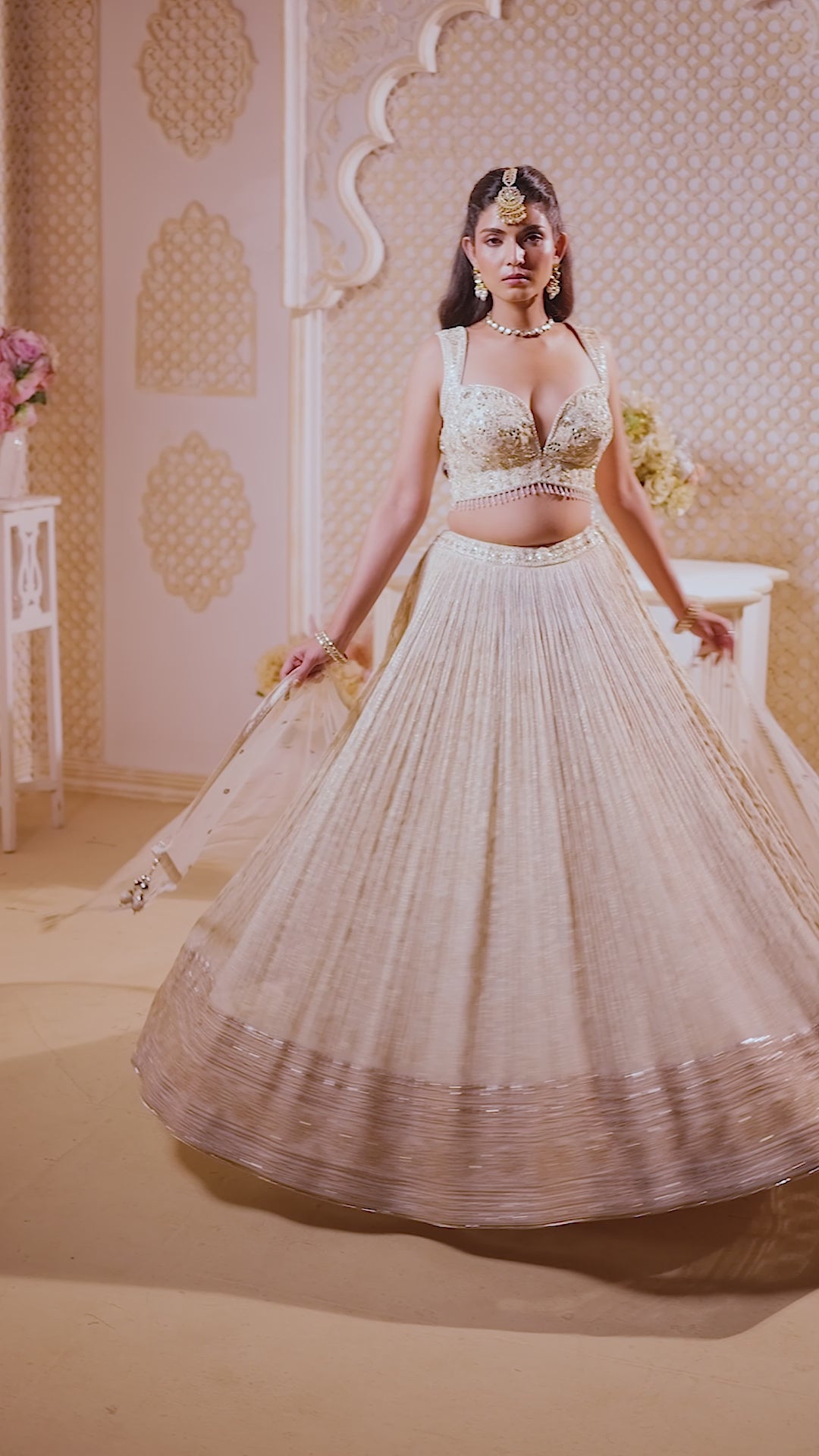 Gilded Pearl Lehenga Main image