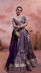 Royal Lattice Lehenga (7030 GA-39)