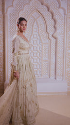 Champagne Flora Gown