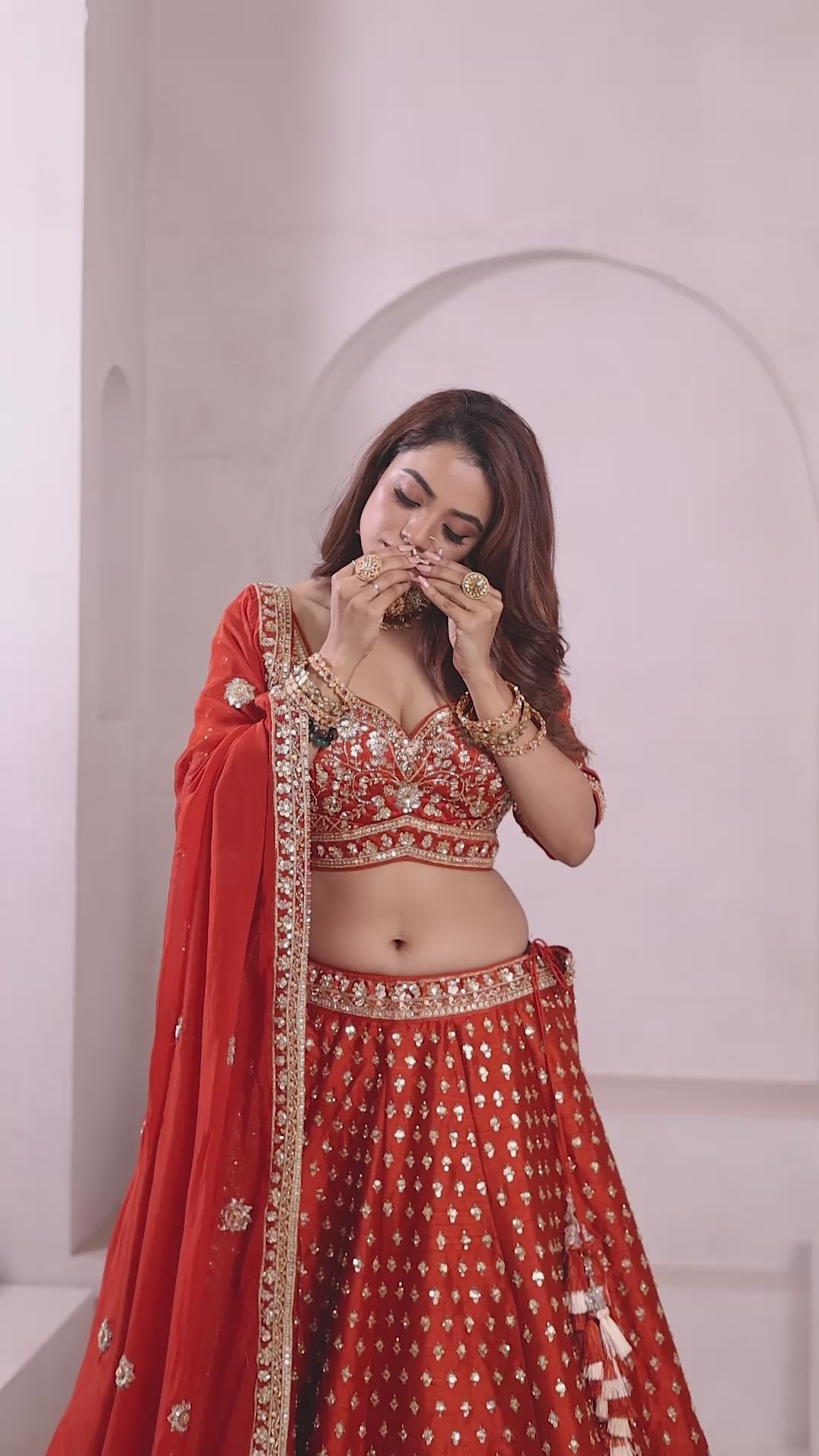 Floral Majesty Lehenga (15013 GA-39)