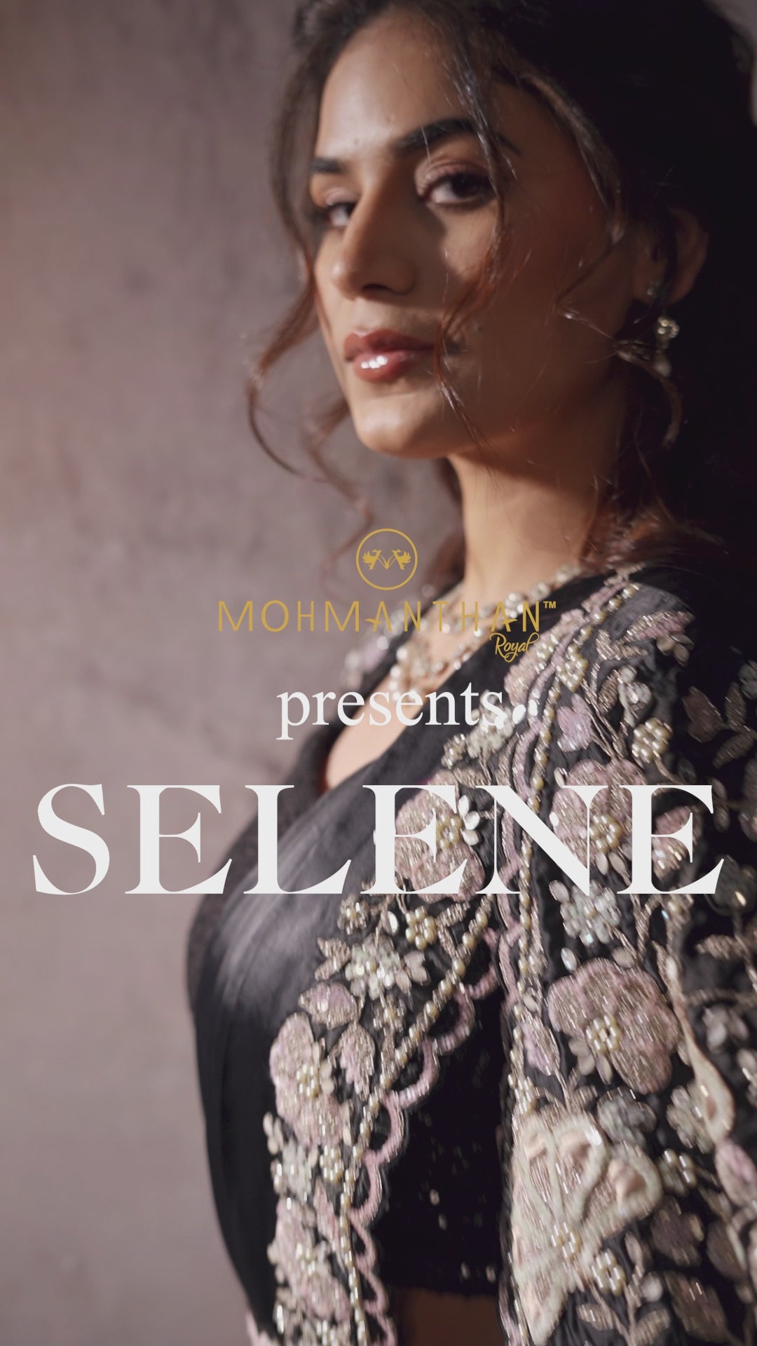 Black Saree with Jacket