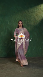 Ethereal Moss Ombré Grace Saree (26210RB GS-140)