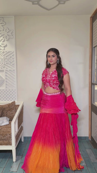 Sunset Crush Lehenga (1121 M-6)