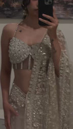 The Crystal Dew Saree (4661 GS-173)