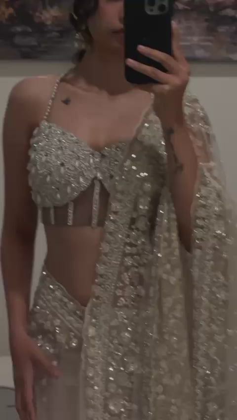 The Crystal Dew Saree (4661 GS-173)