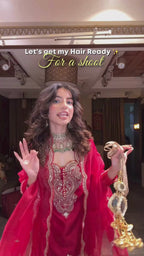 Lal Heritage Sharara Set