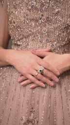 Champagne Shimmer Gown