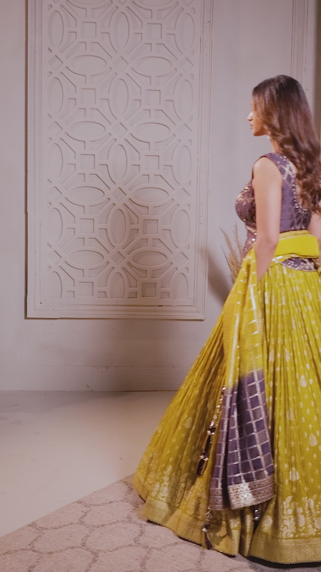 Imperial Citrine Lehenga