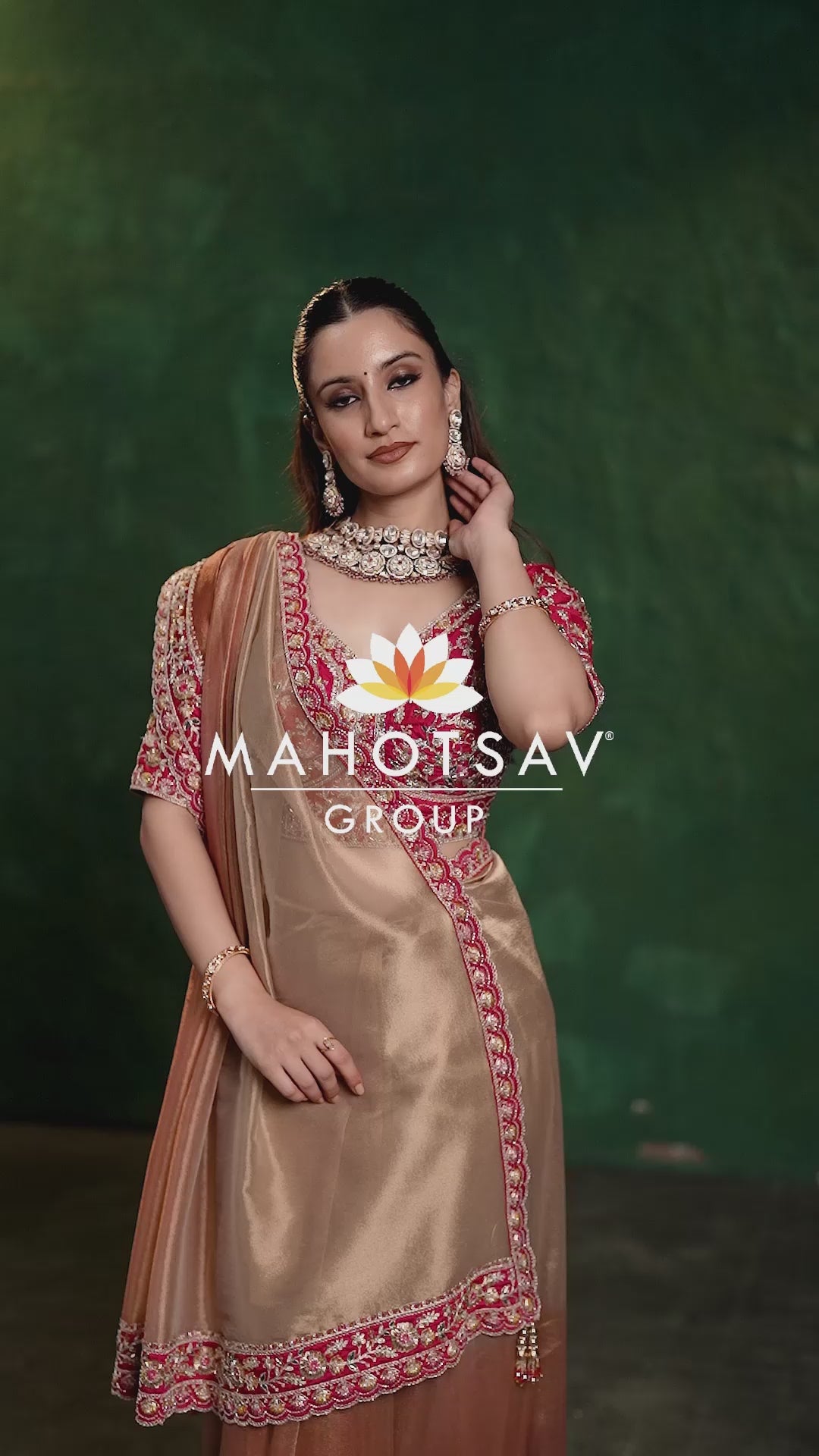 Radiant Tissue Grace Saree (26204 GS-140)