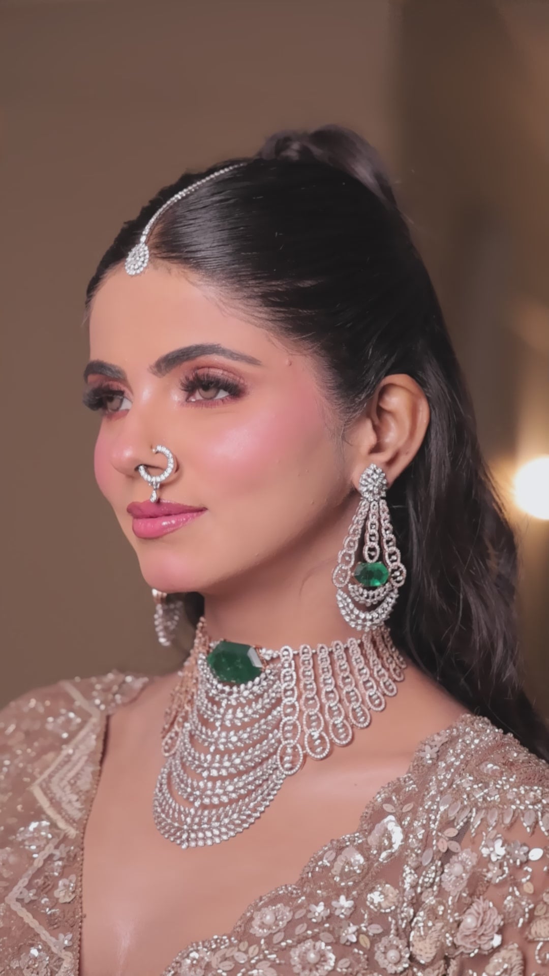 Crystal Encrusted Champagne Royale