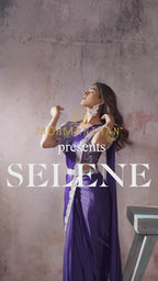Purple Statement Saree