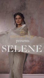 Long Cape Pastel Saree