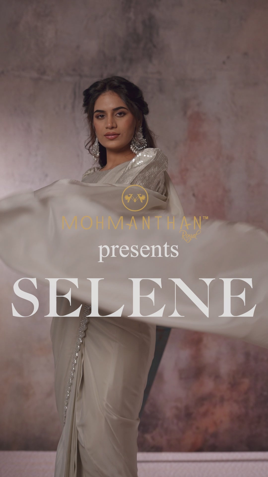 Long Cape Pastel Saree