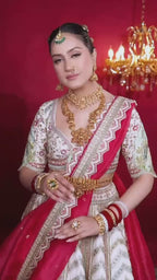 Regal Ivory Heritage Bridal Lehenga