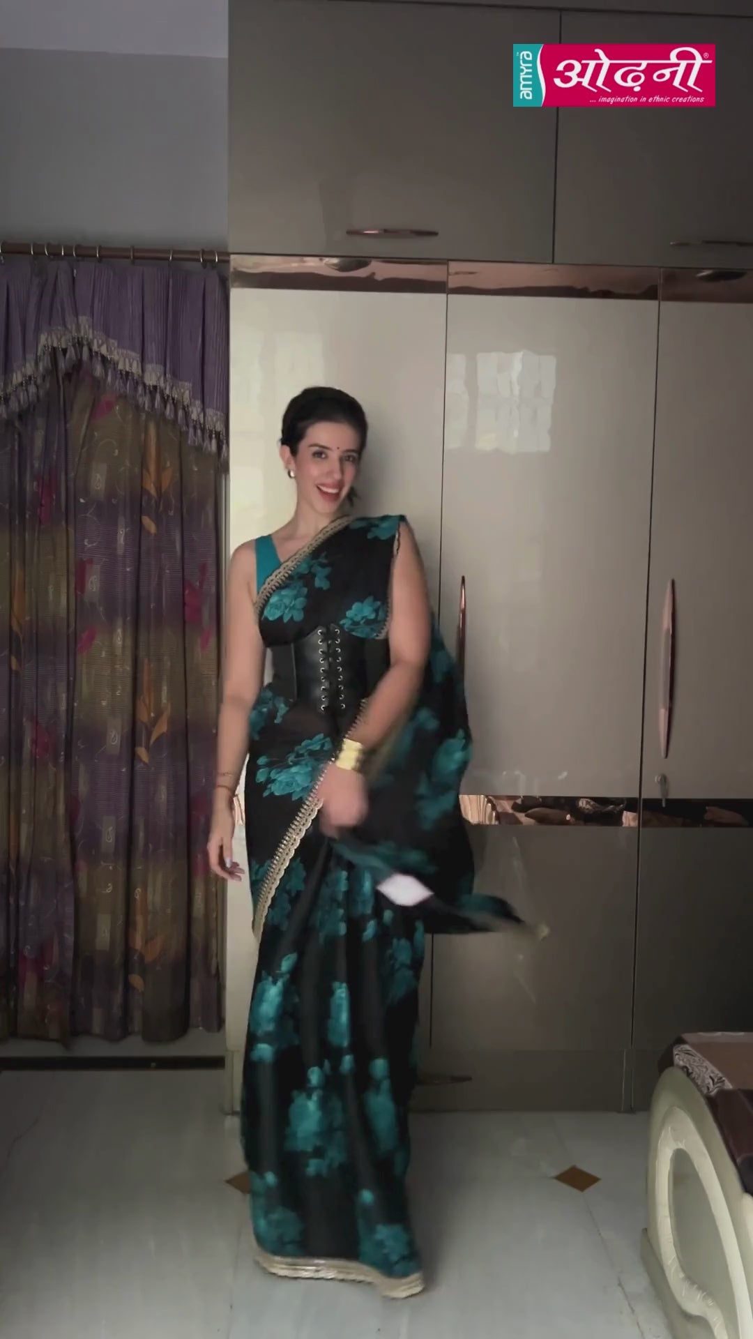 Modern Fusion Saree (44101 GS-31)