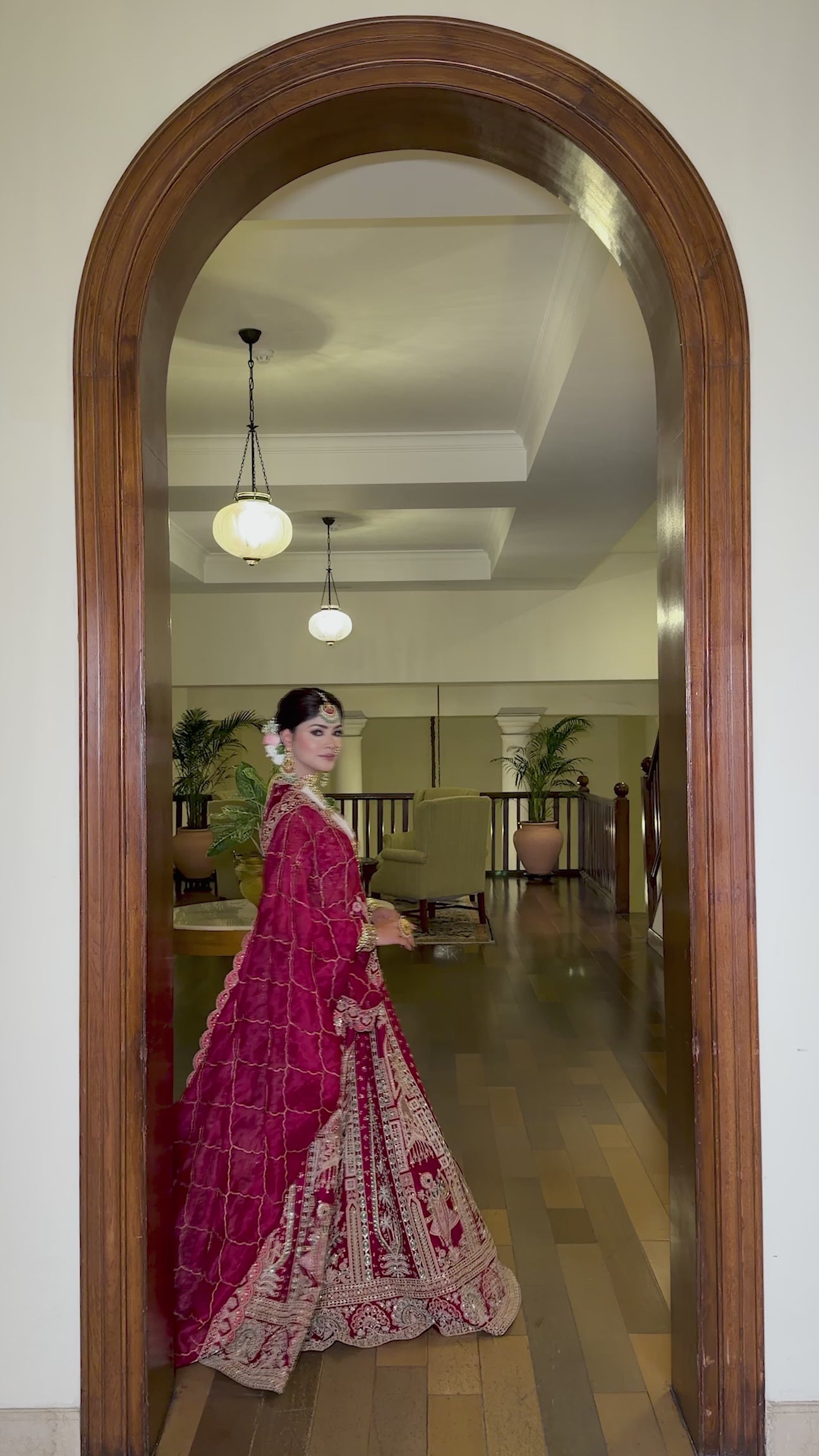 Virasat-e-Gul Bridal Lehenga
