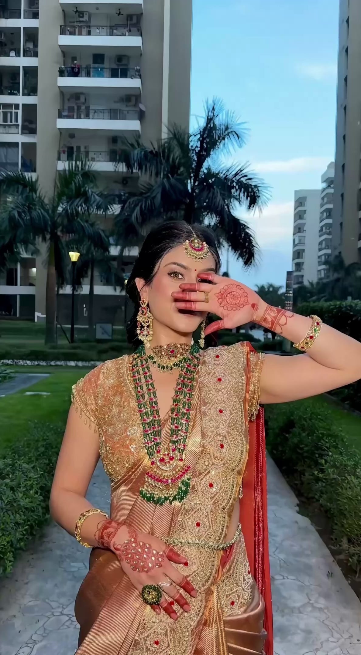 Kanjivaram Kalash Silk saree