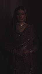 Royal Maroon Bridal Sharara Set