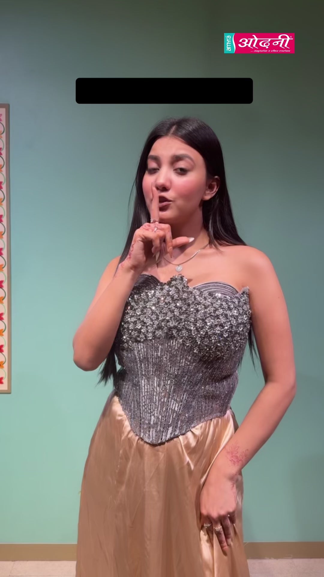 Silver Stardust Corset Set