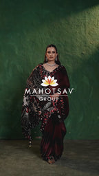 Midnight Crimson Sequin Grace (26213RB GS140)