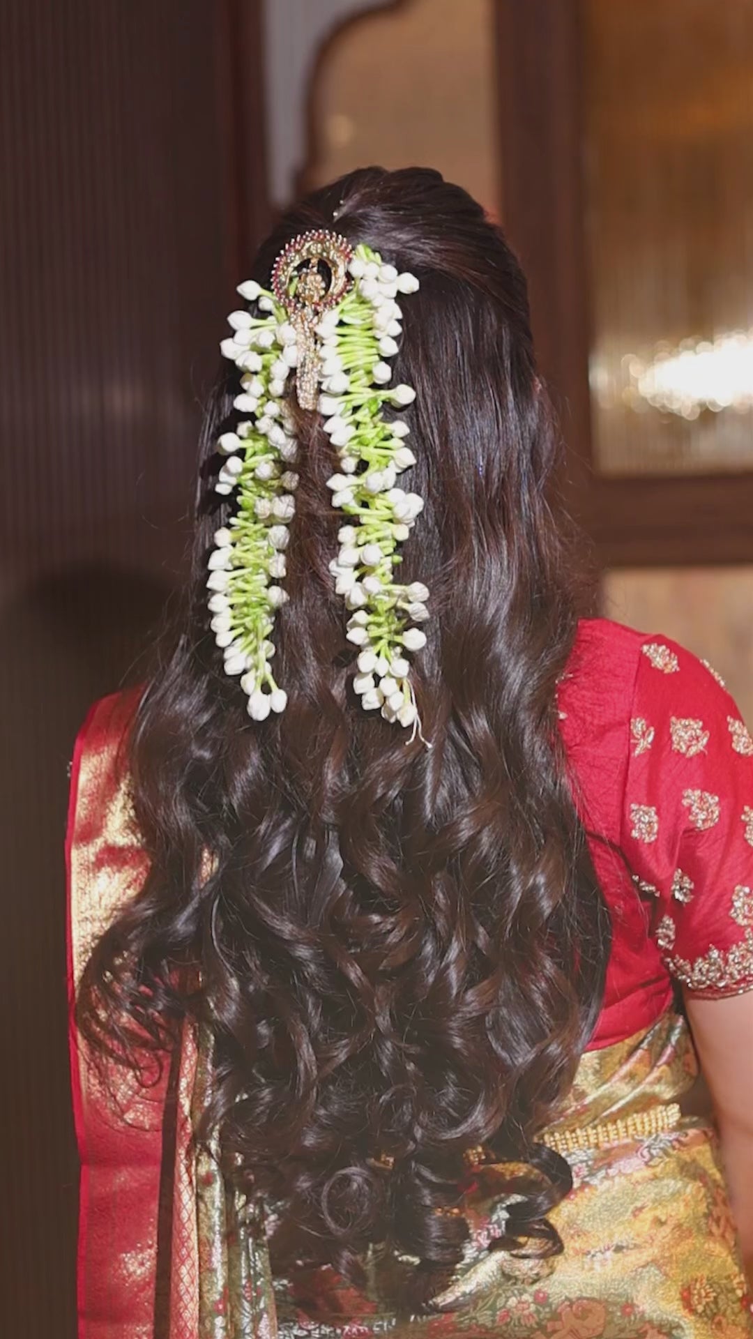 Aashna Crimson Silk Saree (SNJC AP-24)