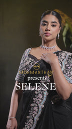 Black Saree Soft silk Saree