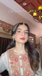 Elegant Embroidered Suit Set