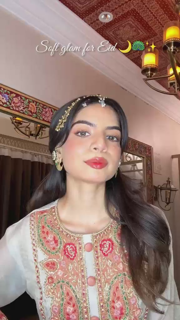 Elegant Embroidered Suit Set