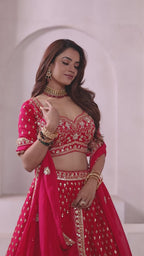 Floral Majesty Lehenga (15013 GA-39)