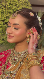 Regal Gold and Mustard Designer Saree