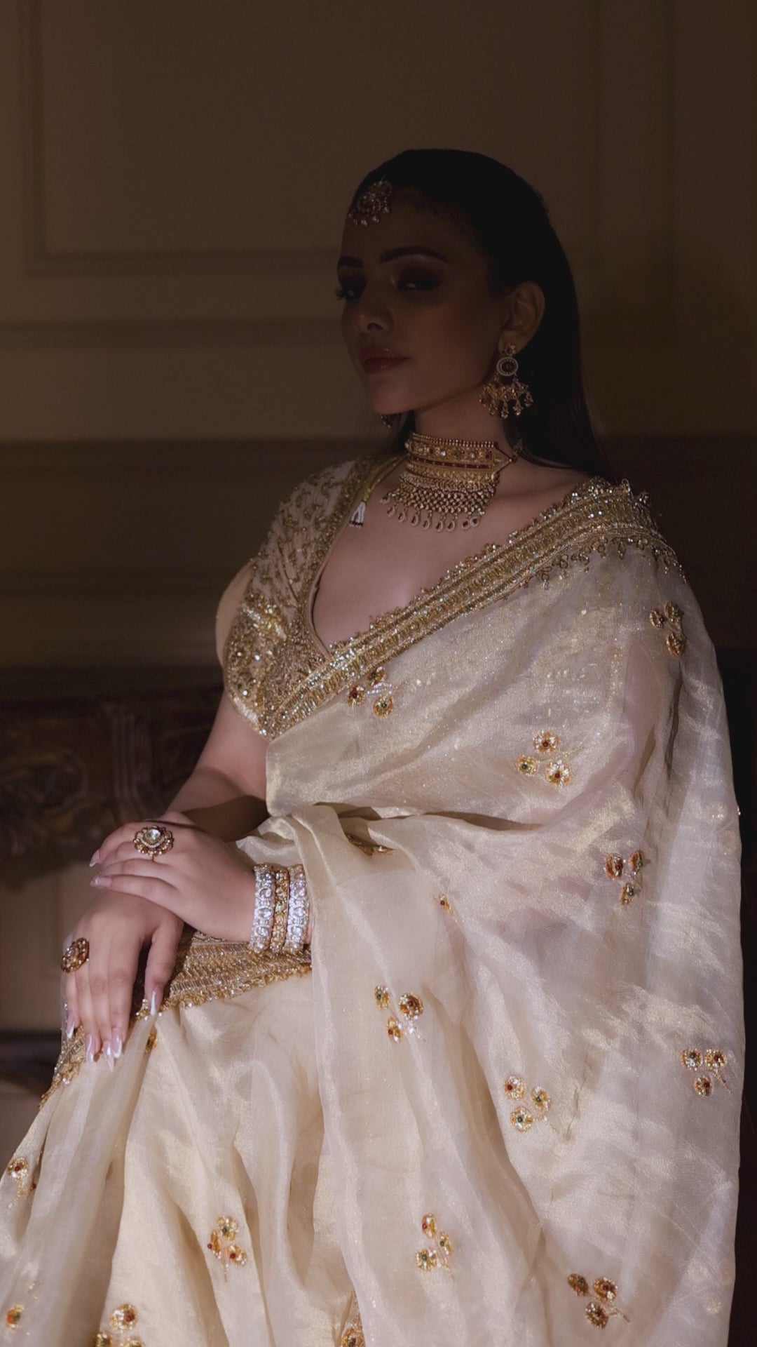 Aurelia Nectar Saree (DC-25879 D-56)