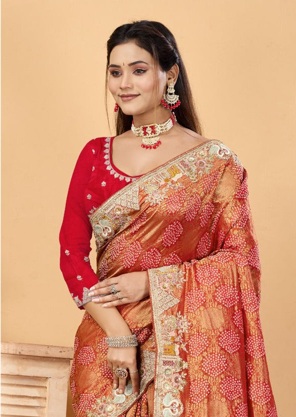 Sydney Heritage Bandhani Silk