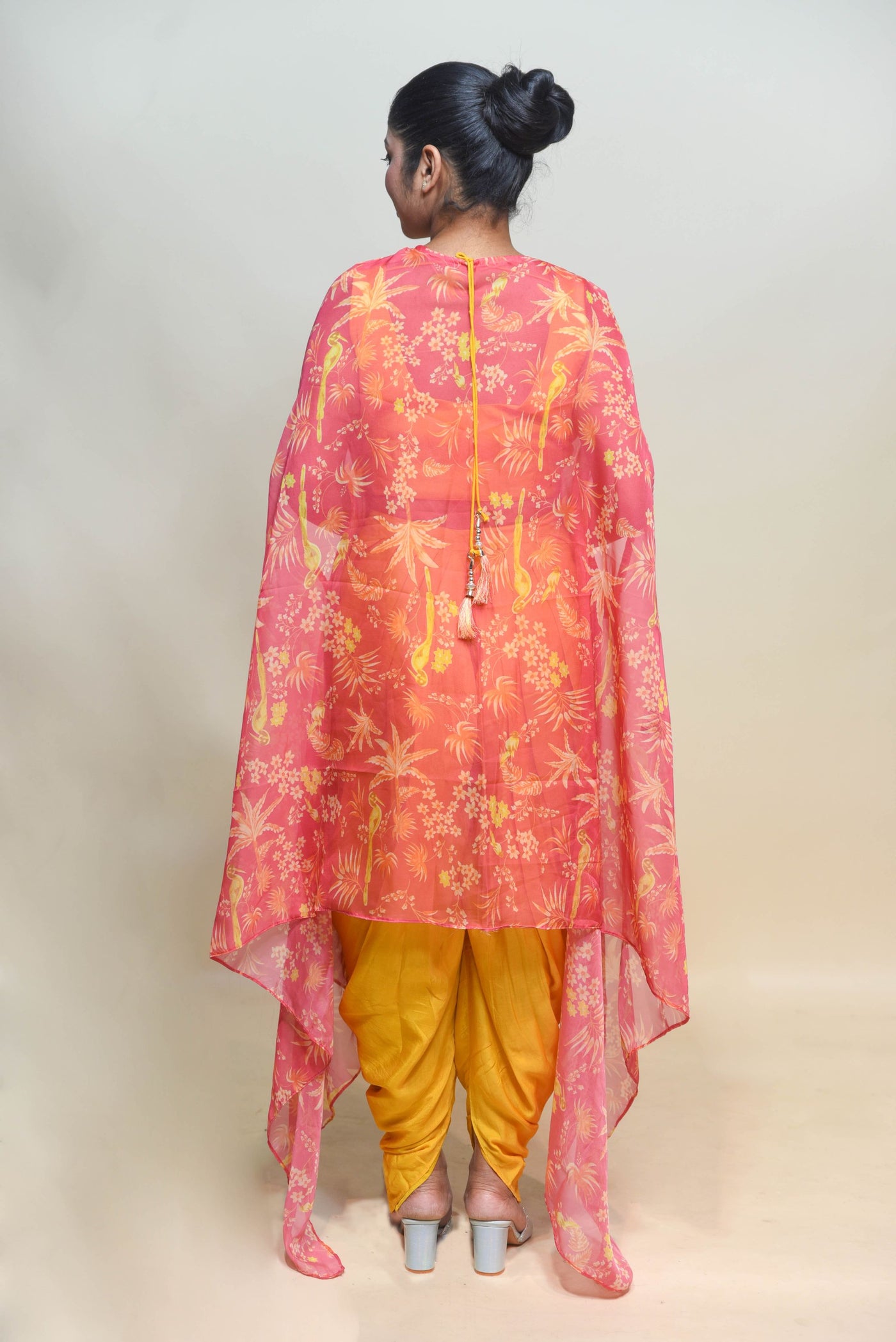 Pink White Cotton Dhoti Set | Stylish short dresses, Stylish dresses for  girls, Designer dresses casual
